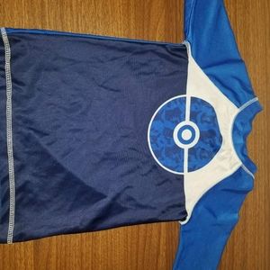 Pokemon 4T boys t-shirt Blue